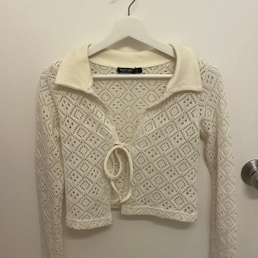 Nasty gal crochet top